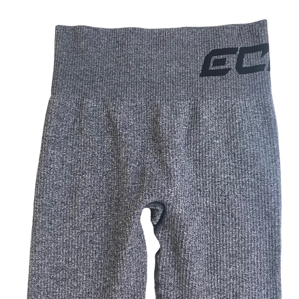 ECHT Gray Ribbed Leggings Set - Picture 8 of 16